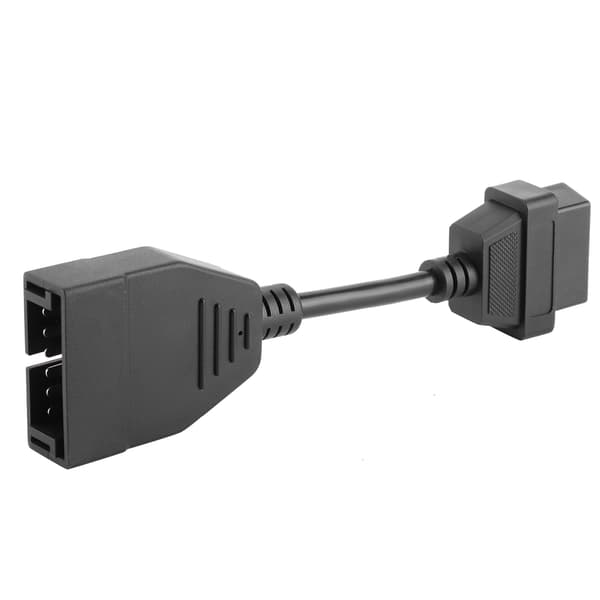 Professionelt automatisk diagnostisk tilslutningskabel til GM 12Pin han til OBD1 OBD2 16Pin hun adapter