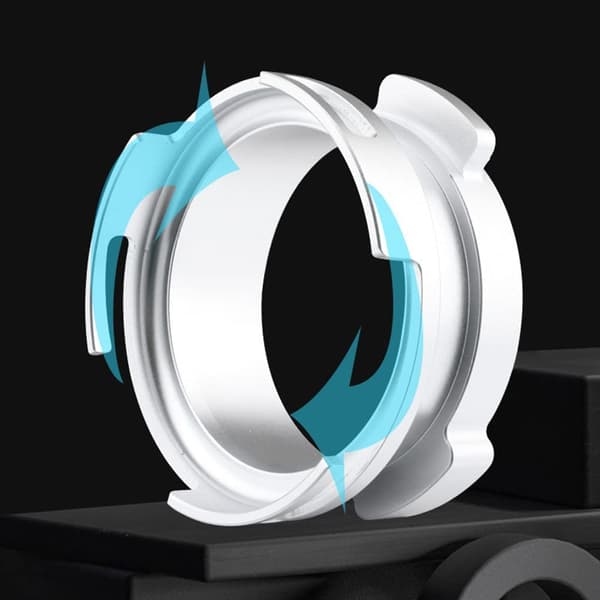 Kahvin annostelusuppilo 54 mm espressotarvikkeet, hopea