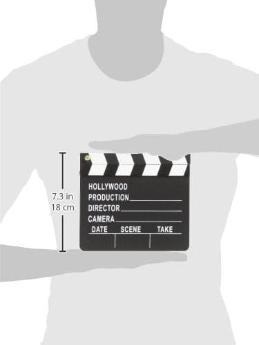 Hollywood Film Klaptræ Sort Træ Instruktørstavle Kreativ