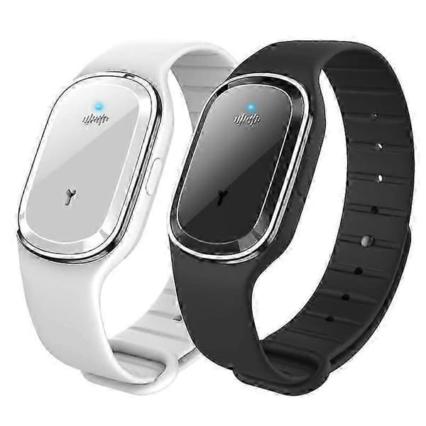 Moskito Pro Armband, Moskito Pro Klocka USB Uppladdningsbart Vattentätt Armband Vit White