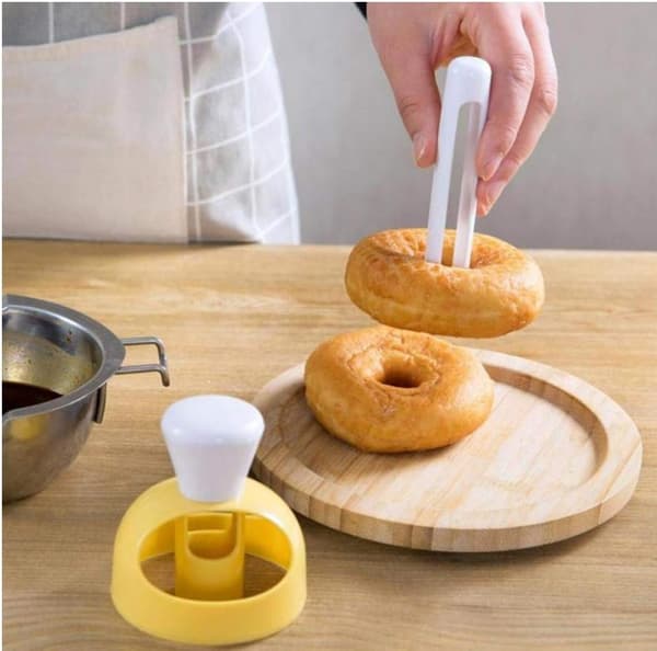 DIY Donut Maker Kake Brødform Kutter Kakedekorasjonsverktøy Lag