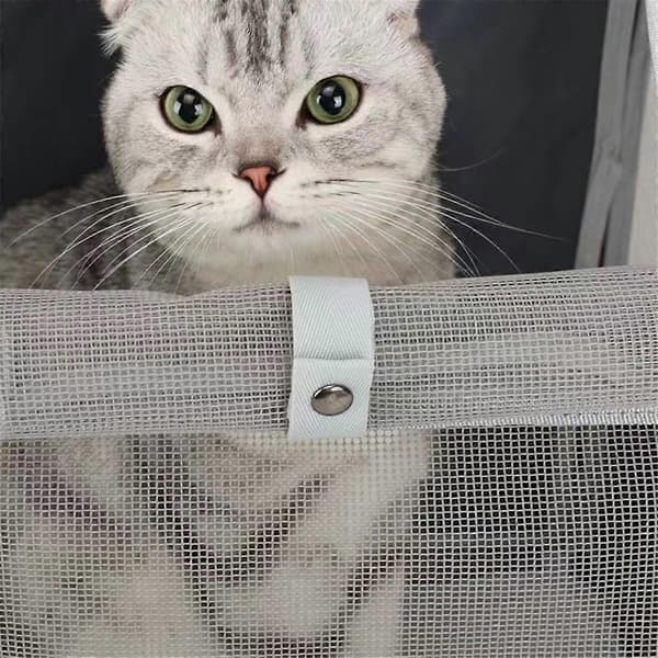 Cat Bag Portable Cat Backpack Pet Bag Cat Backpack Foldable Large Capacity Breathable Pet Bag