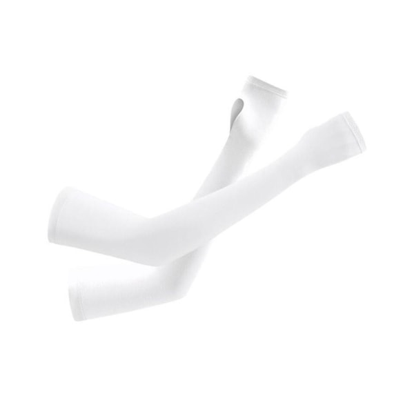 Solskyddsärmar Armskydd VIT M vit white M