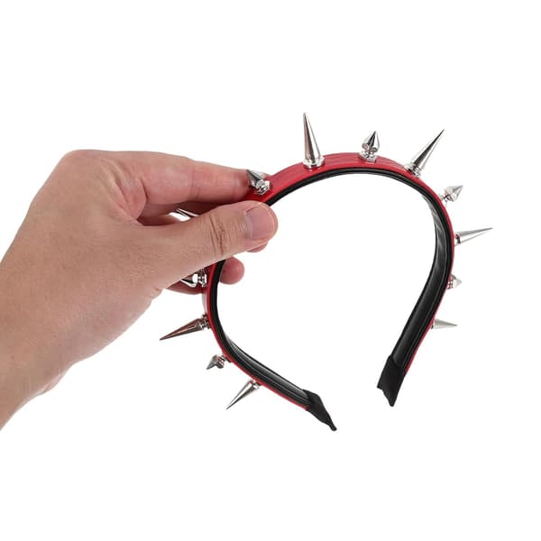 Punk Naglebånd med pigger, bred gotisk design