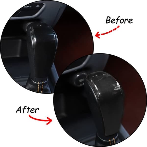 For Ranger Everest T6 T7 2015-2018 Gear Shift Knob Decorative Accessory, Black