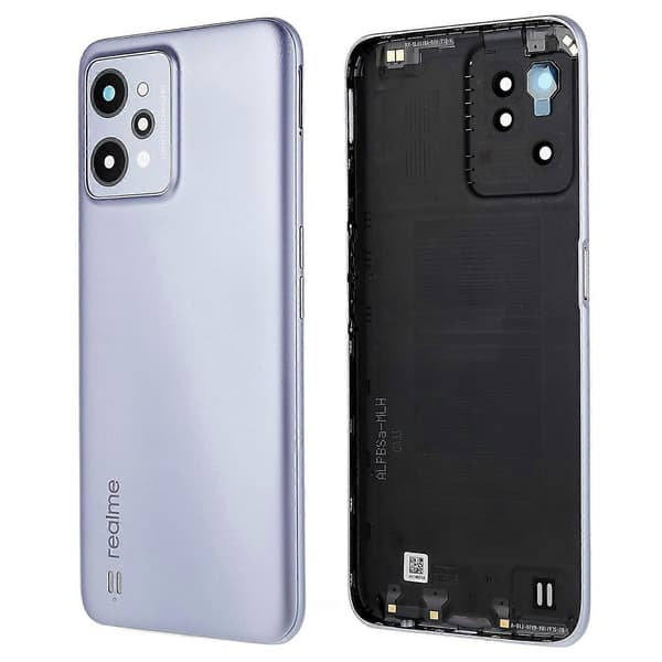 Til Realme C31 OEM Batteridæksel Bagside Erstatning - Sølv (FMY)