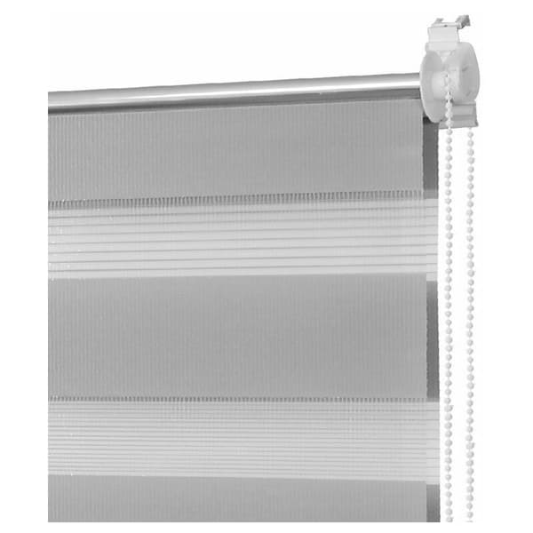 Duo Roller Blind Double Roller Blind Window Blind Grey Side Pull Blind Blackout Klemmfix without drilling 70x120cm