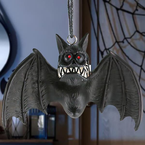 flagermus-dekoration, Halloween-etiketter, spøgelse, flagermus B - B