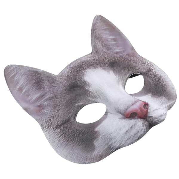 Adorable Cat Mask for Masquerades with Realistic Design for Teens and Adults 1pc