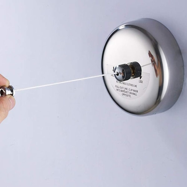 Retractable Clothesline Indoor Clothes 2.7 Meter Lines Retractable |