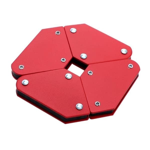 Magnetisk sveisebomstøtte - SURENHAP - 10 lb - 45° 90° 135° - Rød[DB]