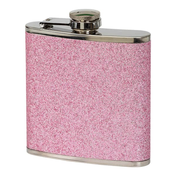 Taskumatti / Taskuplunta Glitter Pink - 24 cl Vaaleanpunainen