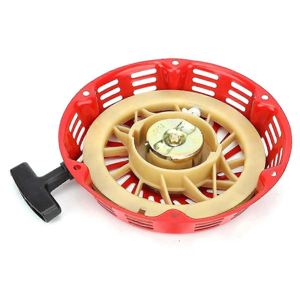 188F 190 Trækstartmotor 6.5KW Rød Sort 21.5cm Holdbart Metal