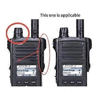 Headset Sidekontakt Beskyttelse Talkies Tilbehør Støvhætte Nem Installation til APX1000 APX2000 APX4000
