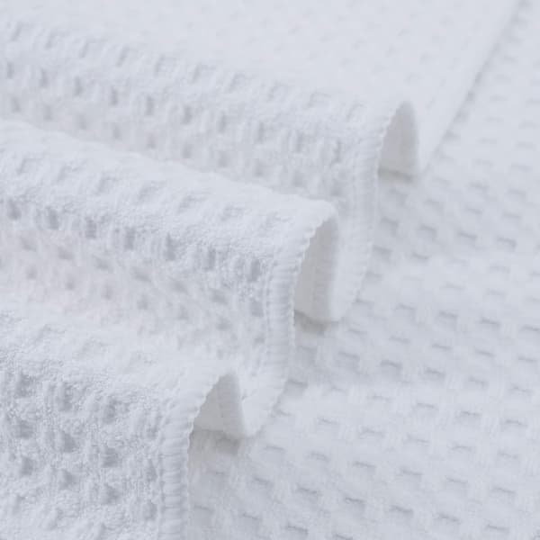 Premium mikrofiber kökshandduk våffelväv, 6-pack