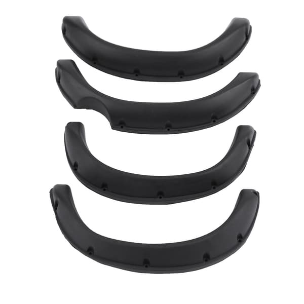 RC Car Rubber Wheel Fender Flares for Tamiya TF2 1/10 Scale Remote Control Crawler