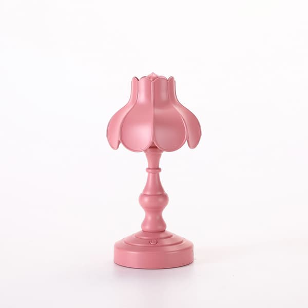 Tre mini jente hjerte ing Lotus liten nattlampe nostalgisk retro