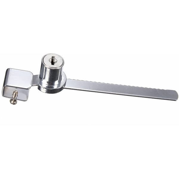 2 Keys + Like Lock for Display Case, Glass Sliding Door Lock