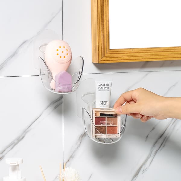 2 stk. Kosmetiske Æg-holdere Makeup Æg Skrivebords-holder