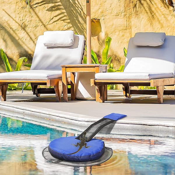 -pool Frog Log 2-pak, flugtrampolin til vilde dyr, flydende dyreredningsrampe, reducerer poolvedligeholdelse