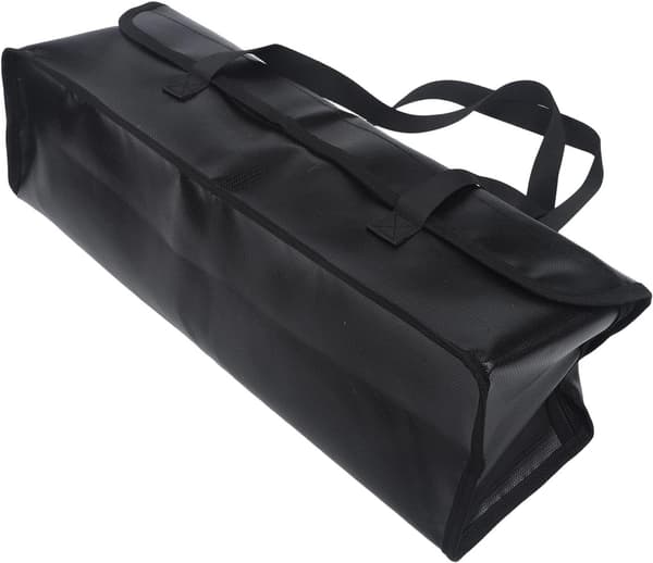 Säker batteriförvaringsväska Brandresistent eBike-batterier Cykel Nylon Idealisk för Hailong 36V 48V 60V