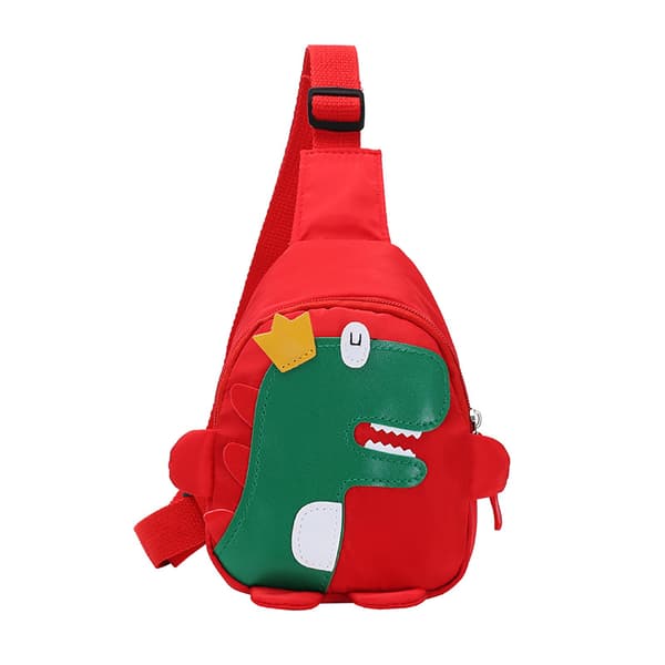 Gutter og jenter Crossbody Nydelig Dinosaur Brystveske Koreansk versjon