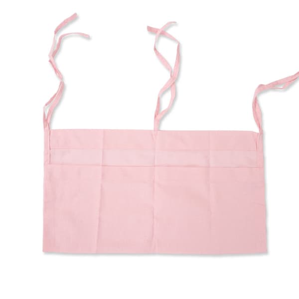 Hængende opbevaringspose (pink), opbevaringspose til tremmeseng