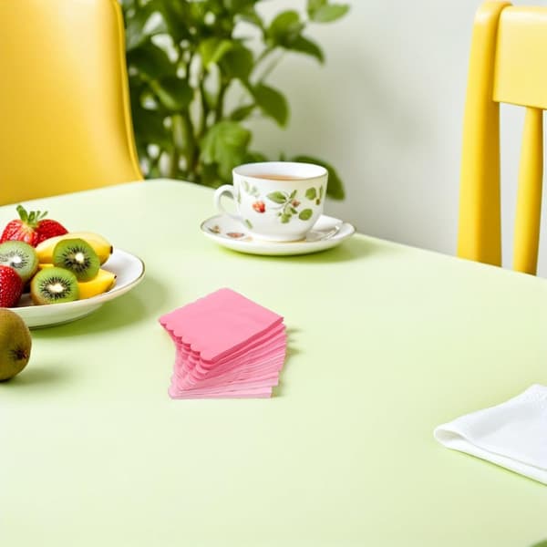 100 stk engangs papirservietter gradient dekorative hygieniske festservietter til bryllup, bursdager, teselskaper og festlige anledninger