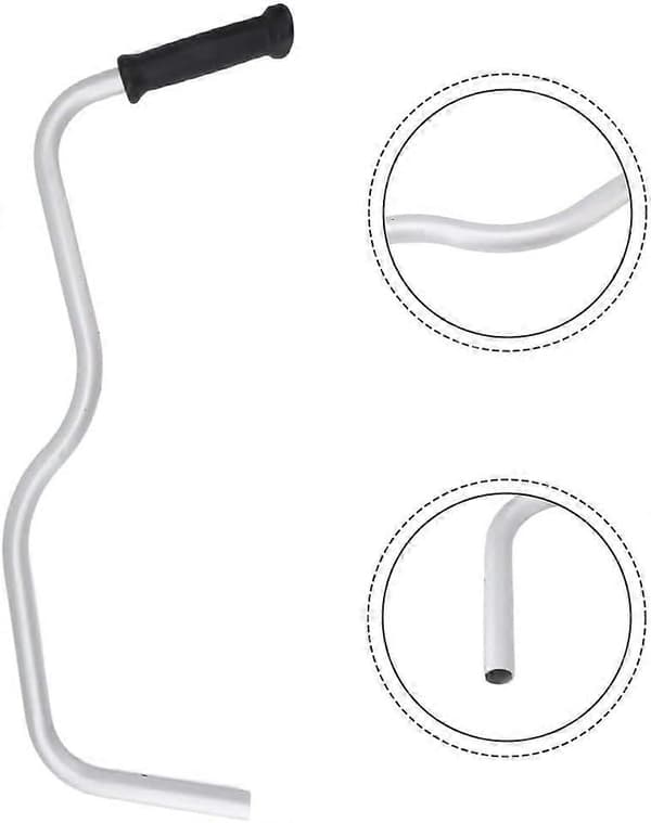 Erstatningshåndtak for gresstrimmer, egnet for Stihl FS 130 131 200, ergonomisk utformet for å øke komfort og ytelse
