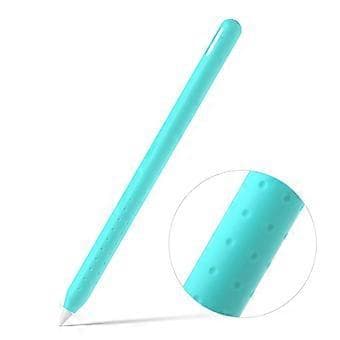 Protective Silicone Case for Pencil 2nd Generation, Sweat-proof and Comfortable to Hold, Superior Shielding, Luminous Blue (Luminous Blue)