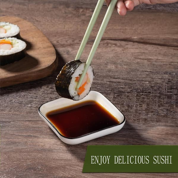 Premium Silicone Sushi Making Kit - Rolling Mat for Beginners and Kids, 22 x 20 cm