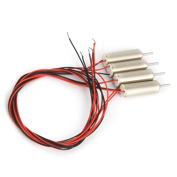 4 stk. DC 4.5V 31440RPM kernemotor 4x12mm mikromotor til RC helikopterlegetøj
