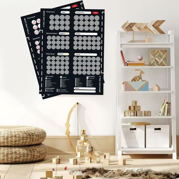 Scratch-off Posters for Couples to Strengthen Relationships Scratch-off Posters 104 Date Night Surprises