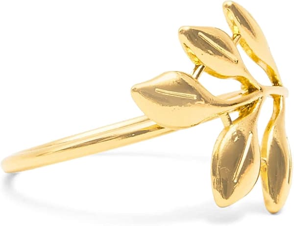 Servettringar (1,8 tum guld 12-pack)
