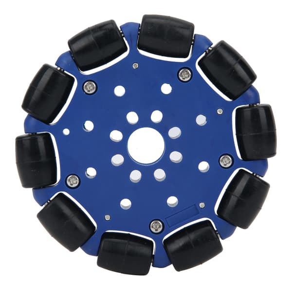 5604‑0014‑0096 Omni Wheel Rubber Omni-Directional Wheel Robot Part Accessory