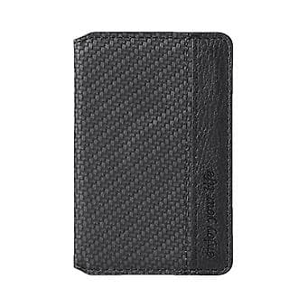 Universal Adhesive Pocket Stick On Wallet Card Holder Case For Mobile Phone (Black)
