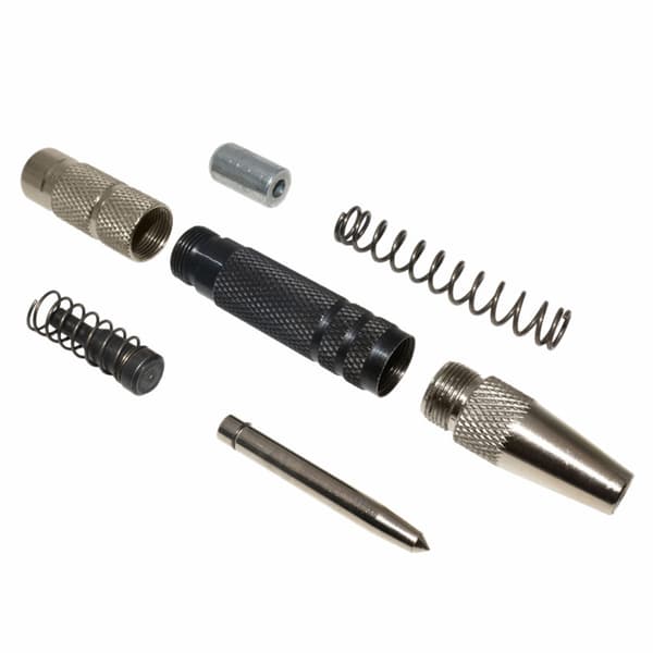 Blue Automatic Center Punch with Cap