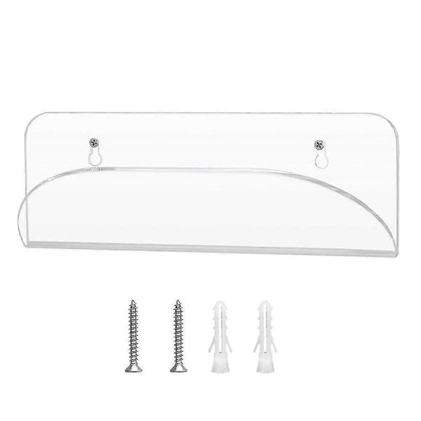 Akryl Skateboard Väggfäste, 1-pack Akryl Skateboard Väggfäste Display Rack Hängare Hållare, Väggmonterad Skateboard Hängare för Skateboard