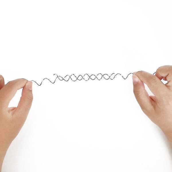 Magisk ståltrådsspiral Illusion Loop Anti Stress Vent Trick Toy