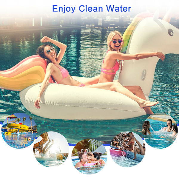 Pool Leaf Skimmer Rake Net Hot Tub Spa Cleaning Leaf Mesh Tool Pond