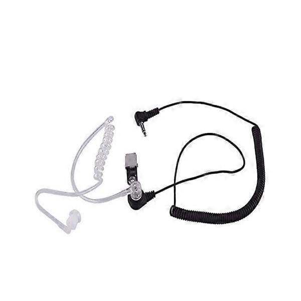 3,5 mm Headset Hörlurar 1-stifts Ham- Amatörradio Svart