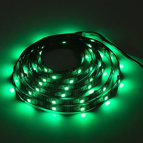 RGB LED-stripe 3 m USB med fjernkontroll – vanntett
