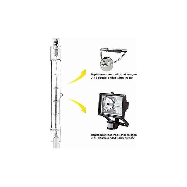 5-pack R7s halogenlampa 118 mm 300 W 220 V