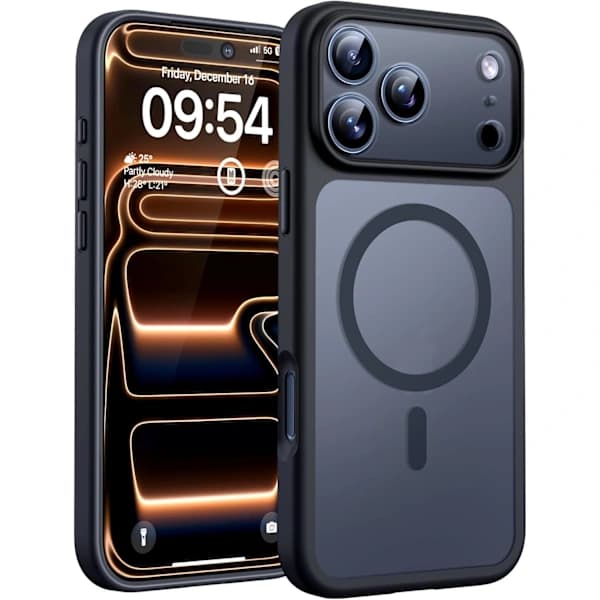 iPhone 17 Pro Max -kuori kamerasuojalla ja MagSafe-yhteensopiva