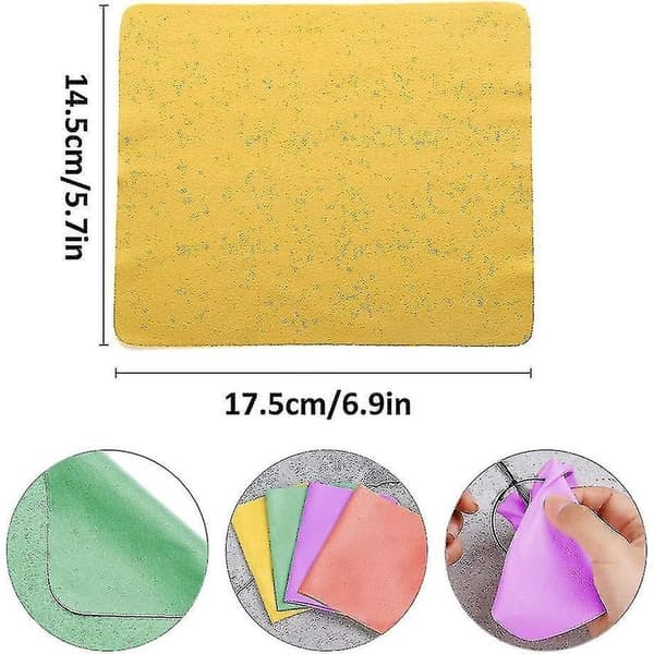 Microfiber Cleaning Cloth, Perfect for Cleaning Camera Lenses, Glasses, Phone Screens, Tablets, DVDs, and Delicate Surfaces (10-pack) Szkyd--