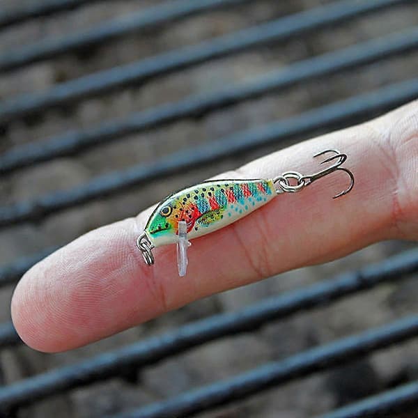 Leddet Shad Rap 04 Fiskeagn - Blå Shad 1.5\" Blue Shad 1.5"