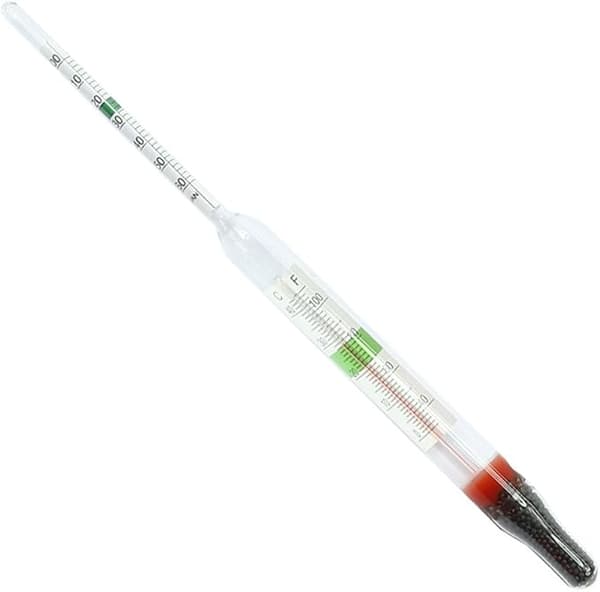 Akvarieglas Float Hydrometer Med Termometer Salt Marine [Diverse]
