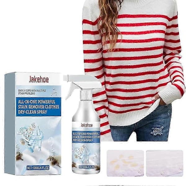 Powerful All-in-One Stain Remover Clothes Dry Cleaning Spray