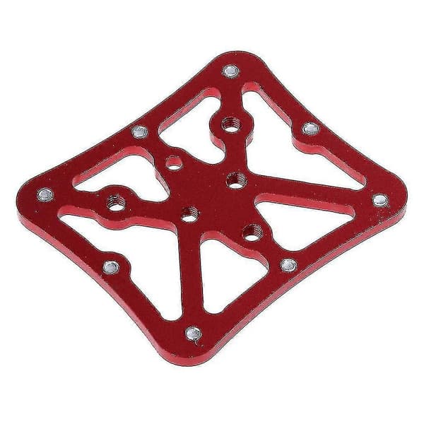 Cykling Metall Clipless Cykelpedal Adapter Plattform För Spd Röd Red