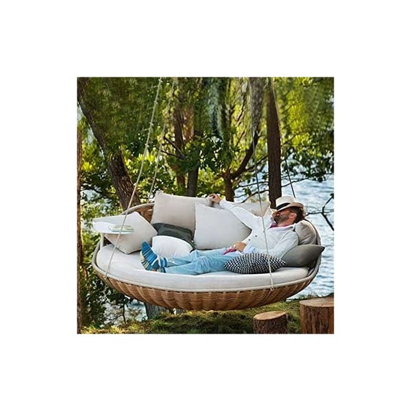 Hammock Straps, Hammock Mount with Wooden Seesaw Hanging Swing Strap with D-Ring and Swing Hammock Straps Max 550KG for Camping, Hammock